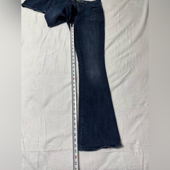 Gap Baby Boot Jeans Womens 6 Blue Stretch Dark Wash Denim 28x31 - Picture 3 of 9